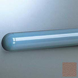 Rounded Accent Rail W/Smooth Finish, 2"H x 12'L, Cafe Au Lait