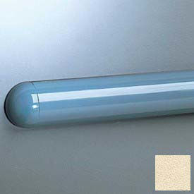 Rounded Accent Rail W/Textured Finish, 2"H x 12'L, Ivory