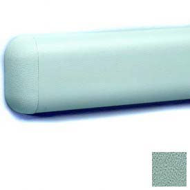 Wall Guard W/Rounded Top & Bottom Edges, 2-516"H x 12'L, Sage Green