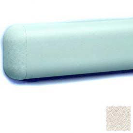 Wall Guard W/Rounded Top & Bottom Edges, 2-516"H x 12'L, Pumice