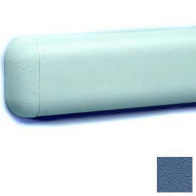 Wall Guard W/Rounded Top & Bottom Edges, 2-516"H x 12'L, Blue Bird