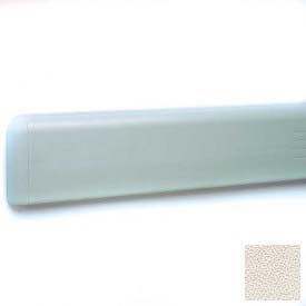 Wall Guard W/Rounded Top Edge, 4"H x 12'L, Pumice