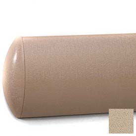 Crescent Series Wall Guard, Aluminum Retainer, 5"H x 12'L, Tan