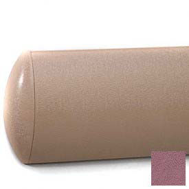 Crescent Series Wall Guard, Aluminum Retainer, 5"H x 12'L, Victorian Rose
