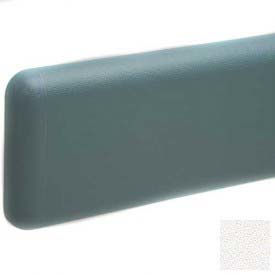 Wall Guard W/Rounded Top & Bottom Edges, 6"H x 12'L, Linen White