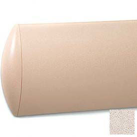 Crescent Series Wall Guard, Aluminum Retainer, 8"H x 12'L, Beige Desert