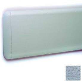 Wall Guard W/Rounded Top & Bottom Edges, 7-3/4"H x 12'L, Blue Fog
