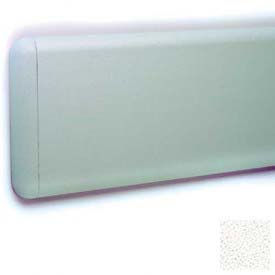 Wall Guard W/Rounded Top & Bottom Edges, 7-3/4"H x 12'L, White Sand