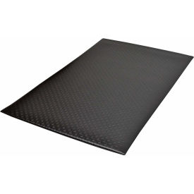 NoTrax Bubble Sof-Tred Safety-Anti-Fatigue Floor Mat, 3' x 12', 1/2" Thick, Black
