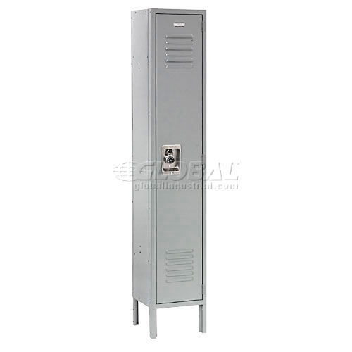 12x12x72 Ready To Assemble 1 Door Blue Single Tier Locker
