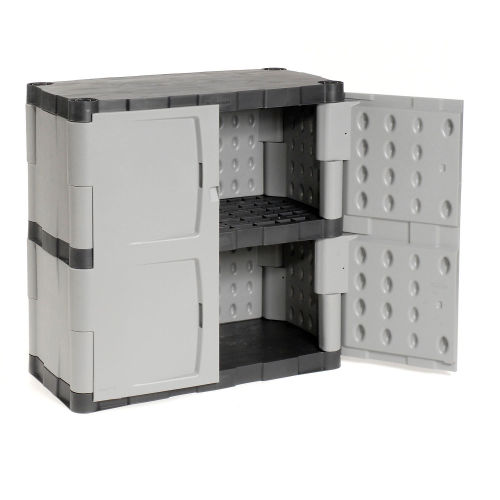 Rubbermaid Plastic Storage Cabinet 36x18x37 71691161943 Ebay