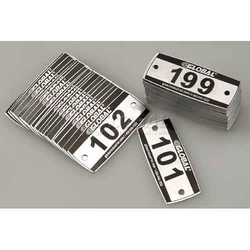 Locker Number Plate Kit, Numbered 101299 eBay