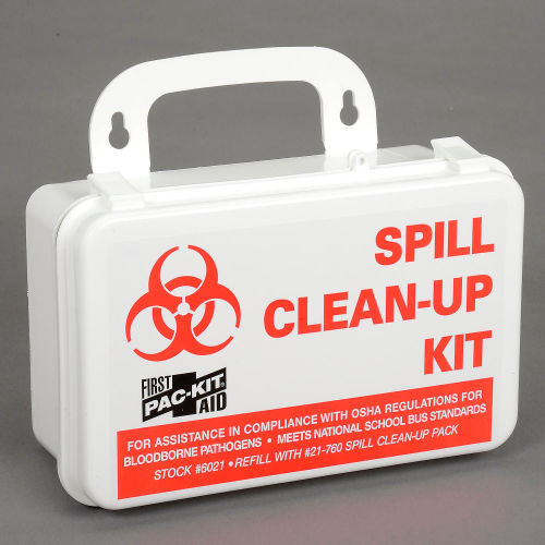 Vehicle/Facility BBP Kits, Spill Clean-up Kit | EBay