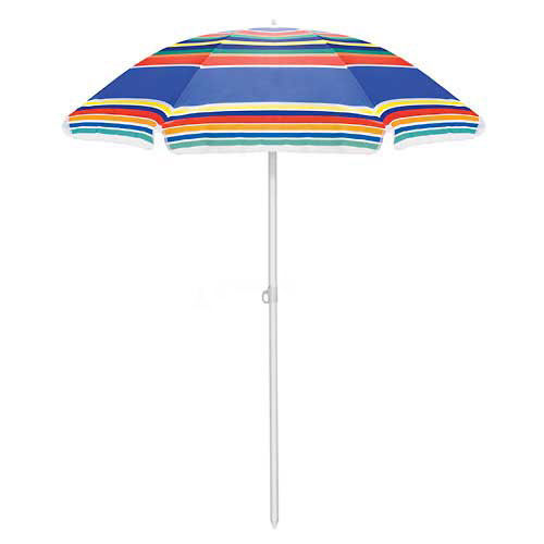 63" MultiColor Striped Polyester Umbrella 99967114806 eBay