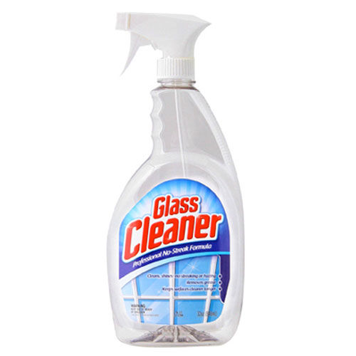 Glass Cleaner No-Streak Formula, 32 oz. Trigger Bottle, 1/Case | eBay